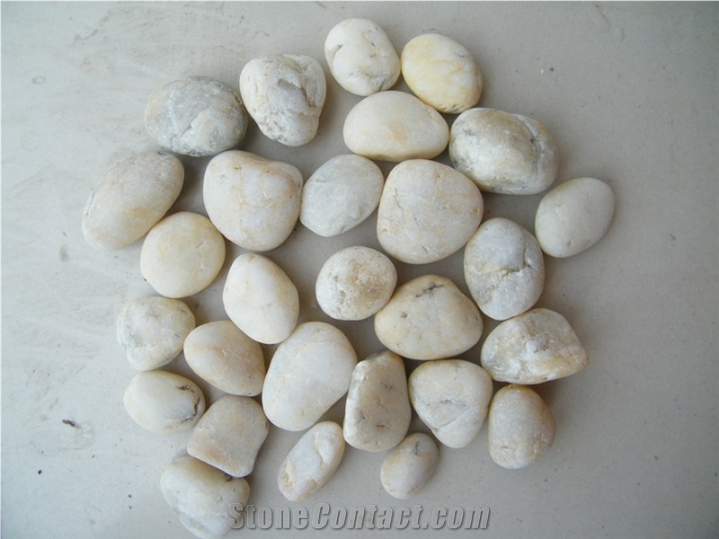 Flat River Pebbles, Sliced Pebbles, Gravels