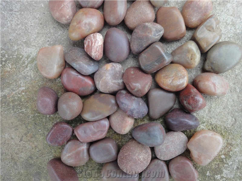 Flat River Pebbles, Sliced Pebbles, Gravels