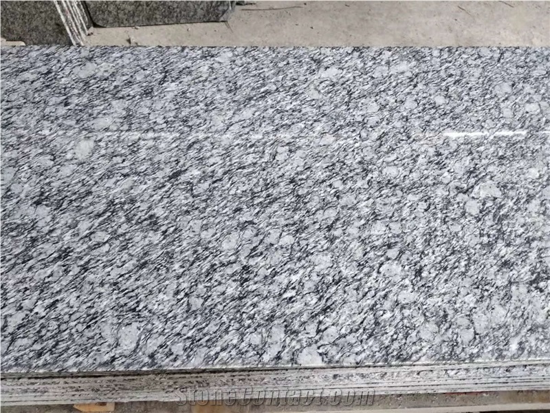Granite Slabs China White Wave Granite Tiles