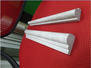 Natural Stone Marble Floor Molding Baseboard Profiles