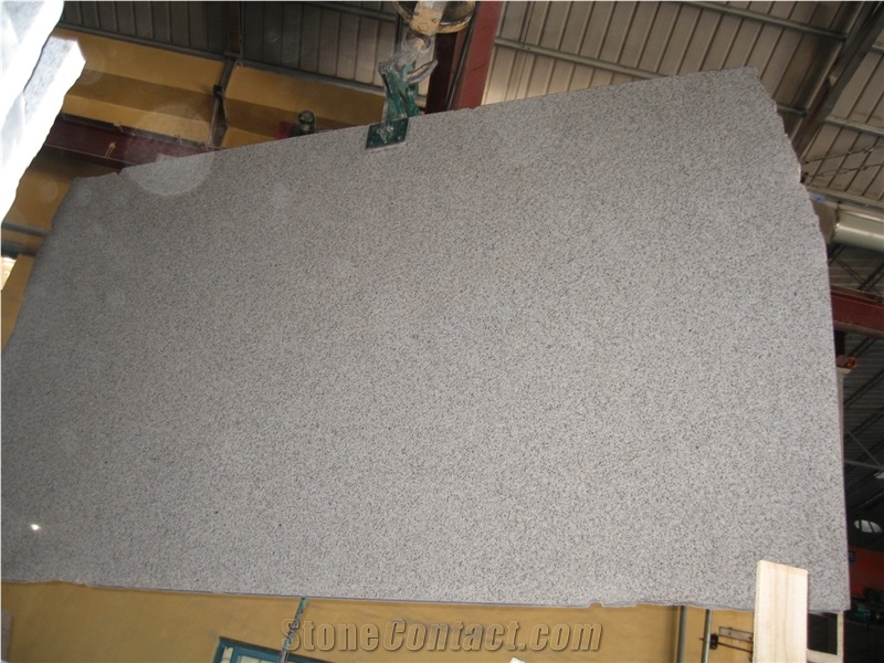 Shandong White Granite Slabs 2cm Tiles Polished
