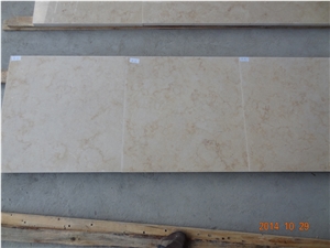 Sunny Beige Marble 2cm Slab Polished Bathroom Tile
