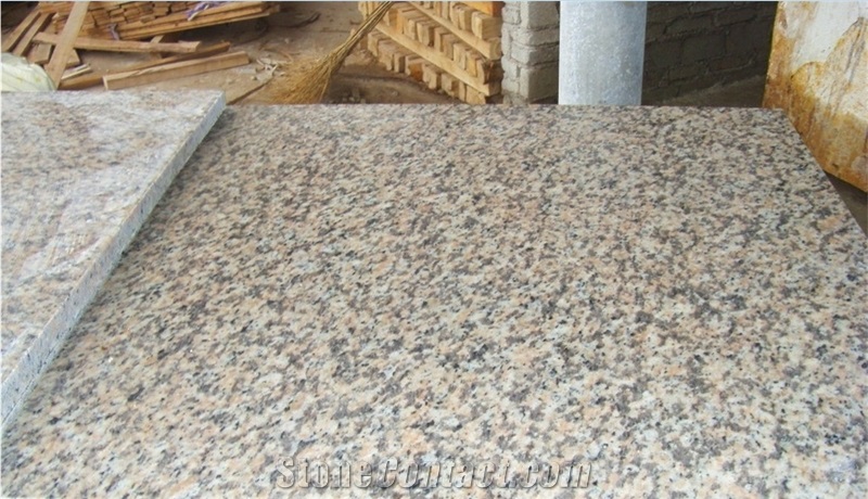 Tiger Skin Red Granite Slabs Floor Tiles