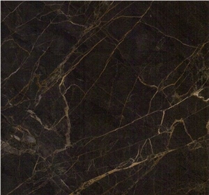 China Dior Gold Marble Slab Tile Brown Floor Wall