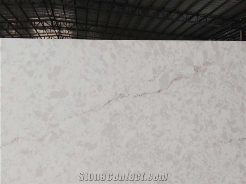 Chinese Artificial Crystal Quartz Stone Slab for Tale Tops