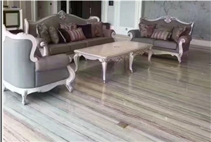Chinese Crystal Wood Marble Tiles Slabs Flooring