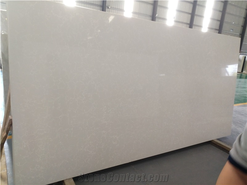 Factory Direct White Carrara Quartz Countertops Slabs