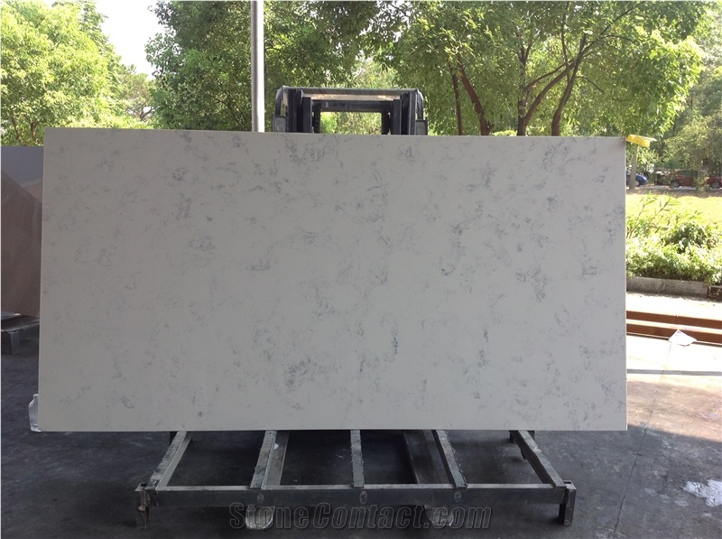Hot Sale Artifcicial Quartzite White Quartz Stone Countertop