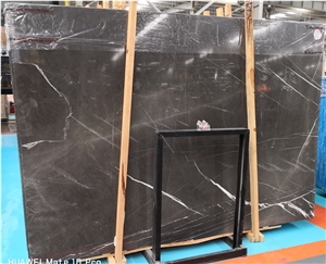 Iran Bulgarian Gray Pietra Marble Slab Tile Floor Wall