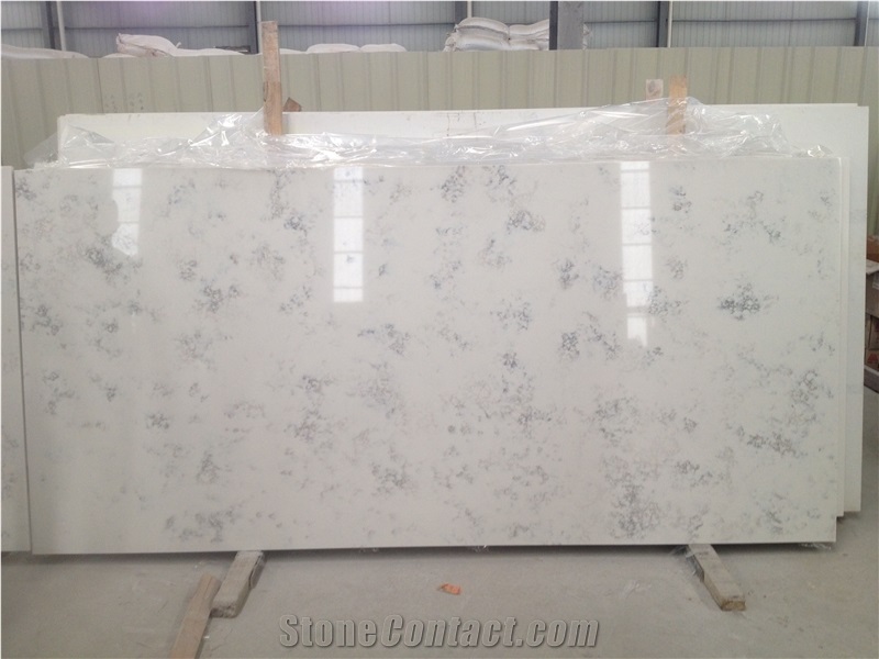 Italian Carrara Marble Quartz for Counter Top Benchtop