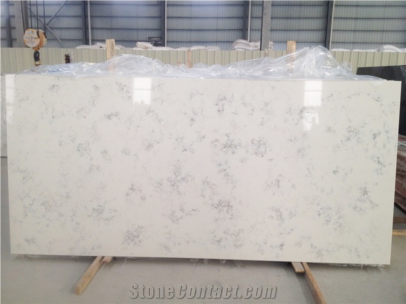 Italian Carrara Marble Quartz for Counter Top Benchtop