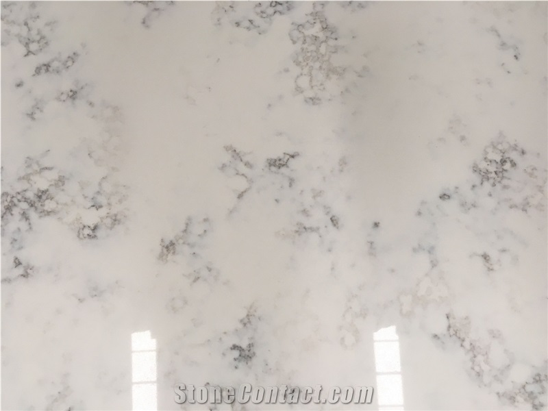 Italian Carrara Marble Quartz for Counter Top Benchtop