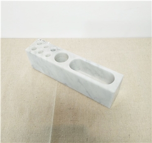 Marble Pen Holder Mobile Holder Home Interior