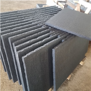 Natural Black Basalt Slabs for Landscaping Tiles