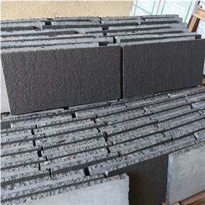 Natural Black Basalt Slabs for Landscaping Tiles