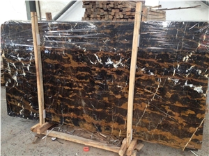 Pakistan Michelangelo Marble Brown Polished Wall