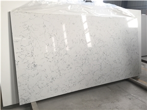 Venus Carrara Artificial Quartz Slab for Kitchen Countertop Venus Carrara Artificial Quartz Slab for Kitchen Countertop