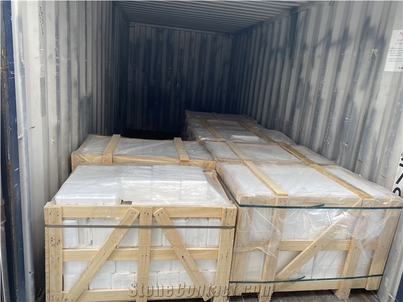 Thassos Marble Tiles 120x60x2cm