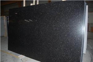 Black Galaxy Granite Slab