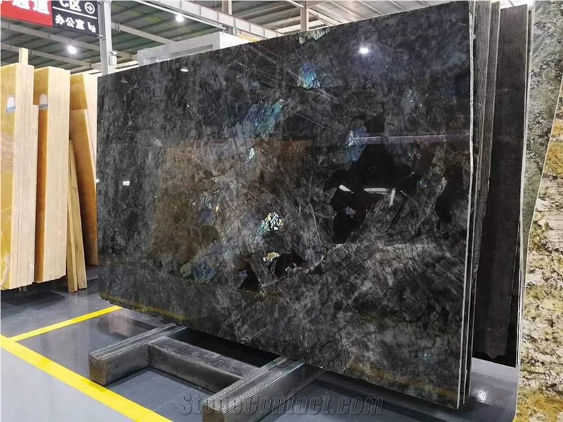 Labradorite Green Stone for Countertop