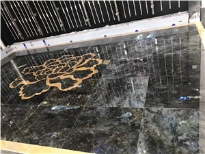 Labradorite Green Stone for Countertop