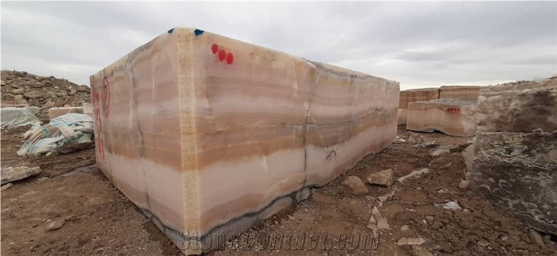 Pink Onyx Blocks