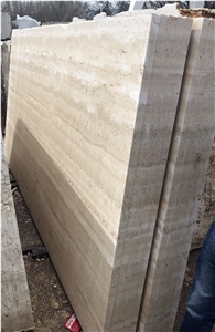 Roman Classico Travertine Slabs - Vein-Cut