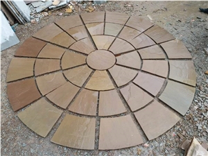 Natural Modak Sandstone Exterior Pattern