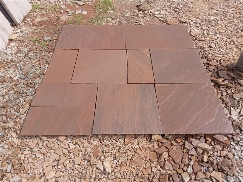 Natural Modak Sandstone Exterior Pattern