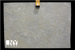 Cote D Azur Quartzite Slabs, Brazil Blue Quartzite 3cm Slabs
