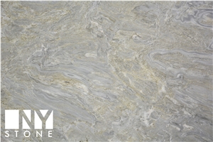 Cote D Azur Quartzite Slabs, Brazil Blue Quartzite 3cm Slabs