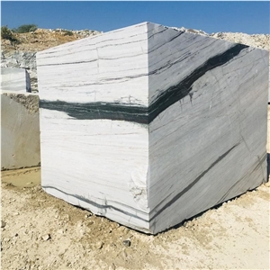 Panda White Marble Blocks