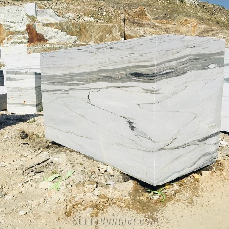 Panda White Marble Blocks