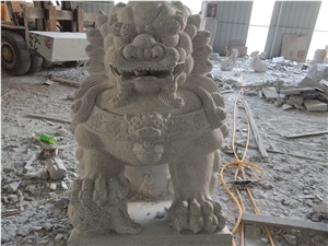 Landscape Guardian Lion Statues Garden Sculpture
