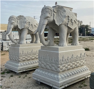 Top Quality Landscape Animal Elephant Sculpture