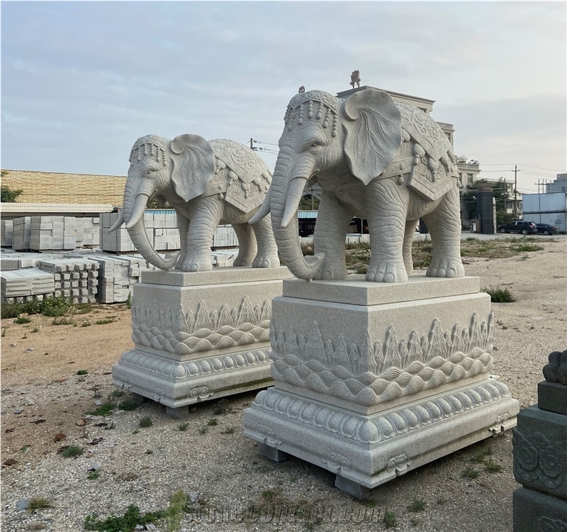 Top Quality Landscape Animal Elephant Sculpture