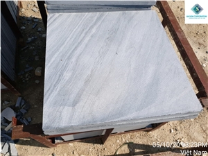 Sandblasted Grey Marble for Swimming Pools