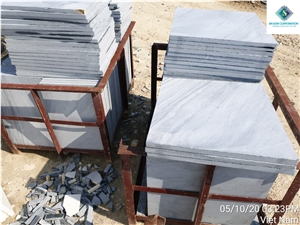 Sandblasted Grey Marble for Swimming Pools