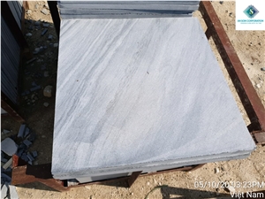 Sandblasted Grey Marble for Swimming Pools