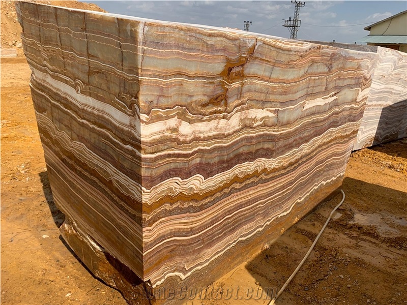 Turkish Onyx, Turkey Brown Onyx Block