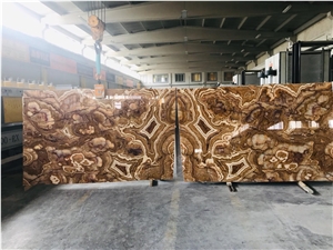 Turkish Onyx, Turkey Brown Onyx Block