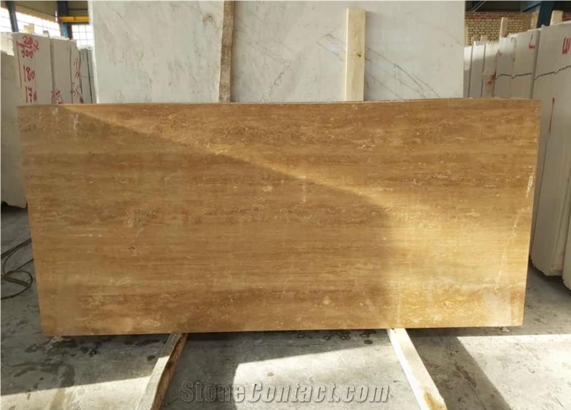 Beige Travertine Blocks