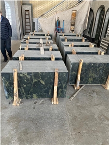 Picasso Green Granite Slabs