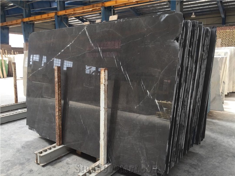 Pietra Gray Marble Slab / Tile