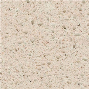 Crystal Beige Starlight Starfish White Quartz Slab