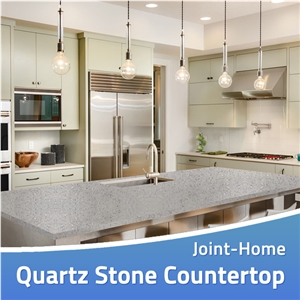 Crystal Light Grey Starlight Quartz Countertops Crystal Light Grey Starlight Quartz Countertops