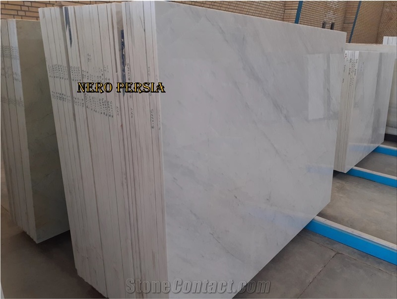 Ivory White Marble Slabs & Tiles, Iran White Marble