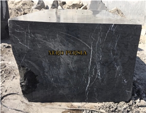 Nero Persia Black Marble Slabs