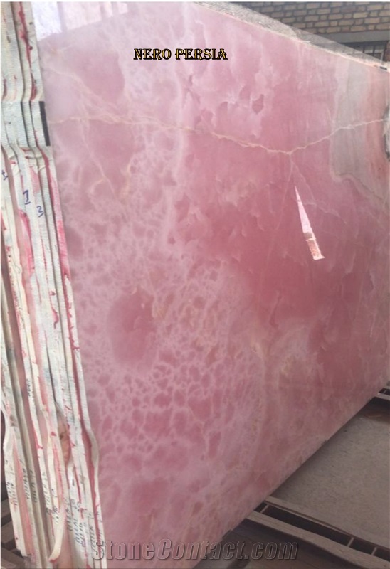 Pink Onyx Slabs