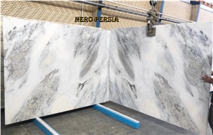 Tornado White Marble Slabs